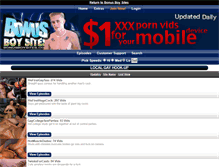 Tablet Screenshot of bonusboysites.com